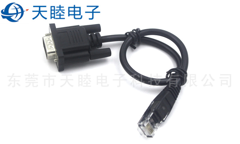 RJ45公头转DB母头高（带M3螺丝）清图片